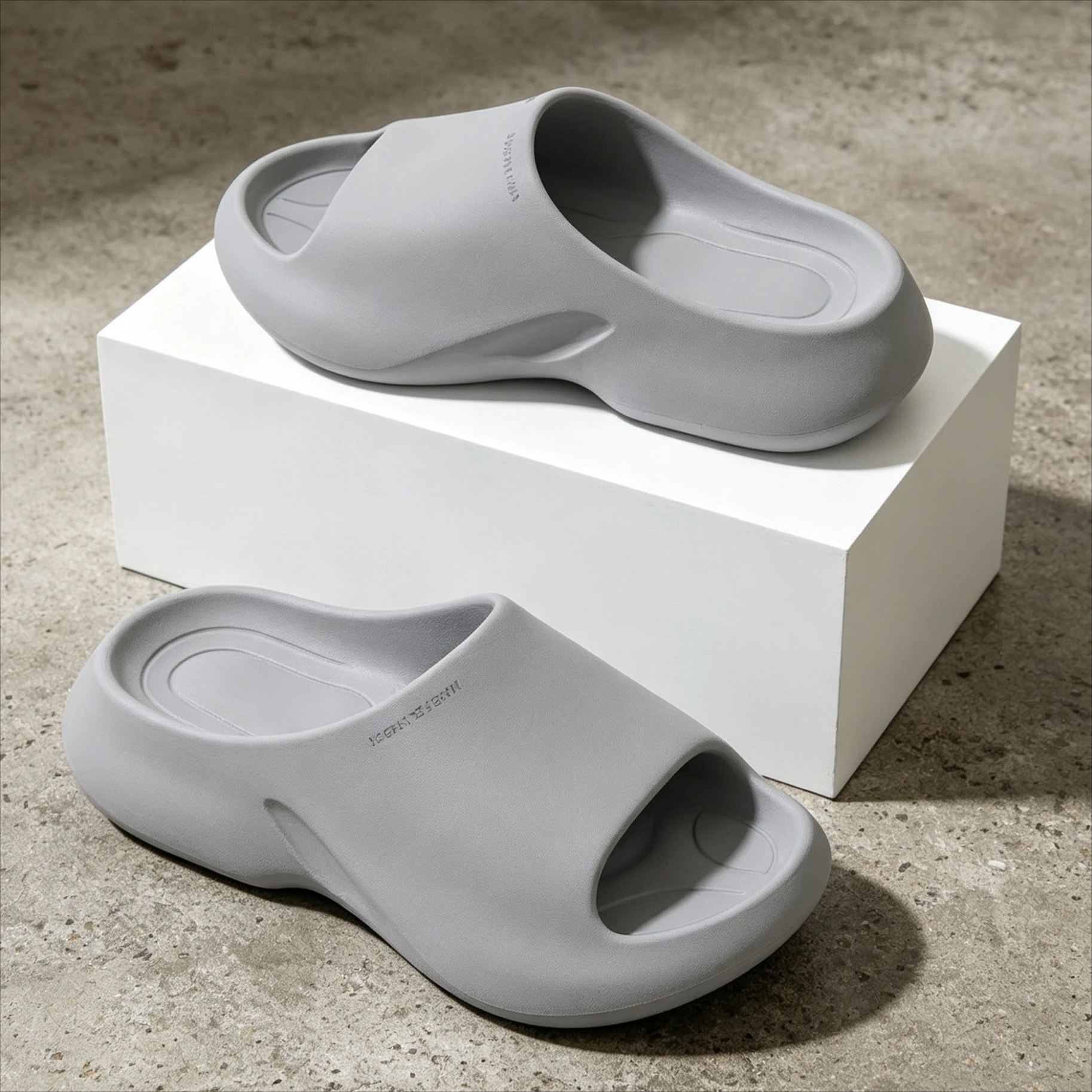 Modische Herren-Sandalen in Übergrößen, Indoor-Outdoor-Hausschuhe, Rutschfeste Freizeitschuhe, Klassische EVA-Pantoffeln, Strandschuhe