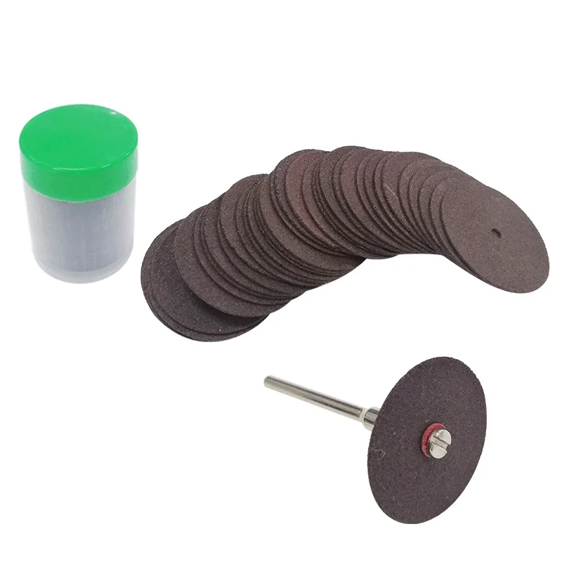 36-teiliges Dremel Zubehör-Set: 24mm Schleifscheiben, verstärkte Trennscheiben, Schleifblätter, Rotationsklinge, Schneidwerkzeug Image