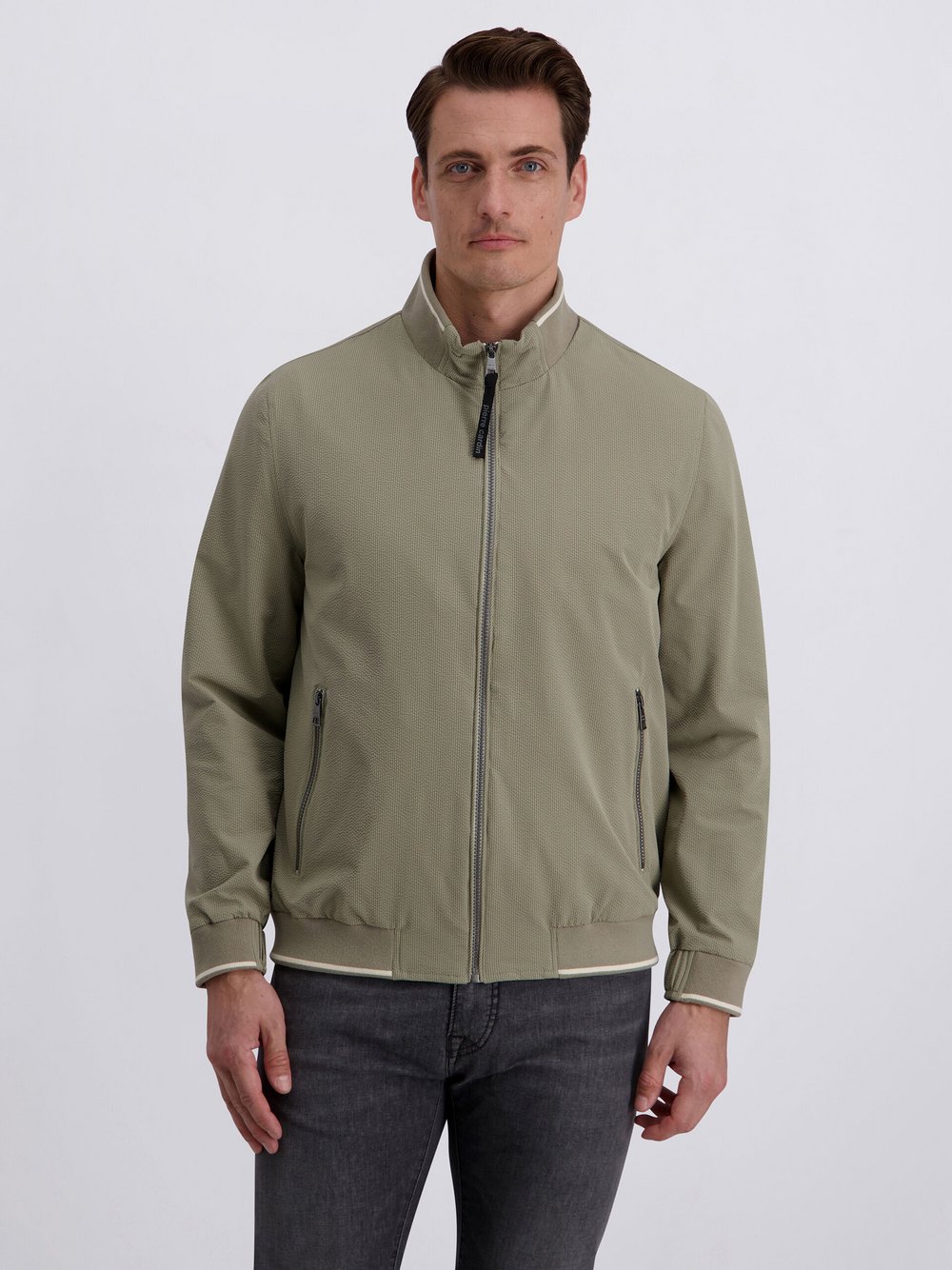 Pierre Cardin Jacke Herren oliv, 52 Image