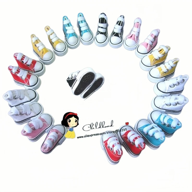 3,5 cm x 2 cm x 3 cm Puppenschuhe für Blythe Licca Jb Puppe Mini-Schuhe für russische Puppe 1/6 BJD Sneakers Schuhe Stiefel