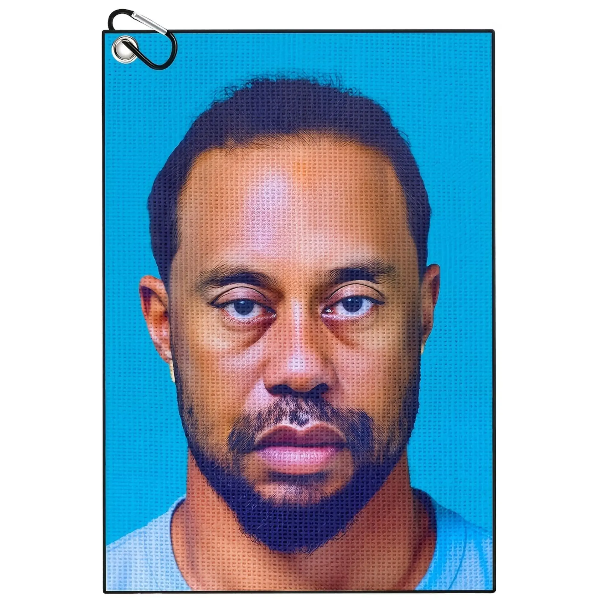 Lustiges Premium-Golftuch aus Mikrofaser mit Tiger-Design, bedruckte Golftücher für Golftaschen für Männer und Frauen, Golfzubehör für Papa Image