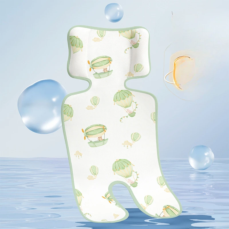 Sommer Universal Kinderwagen Kühl sitz Sicherheits sitz Eis Seide Pad Baby Esszimmers tuhl atmungsaktives Kühl kissen Image