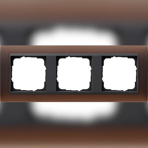 Gira Abdeckrahmen 3f.opak dbr 021313 Image