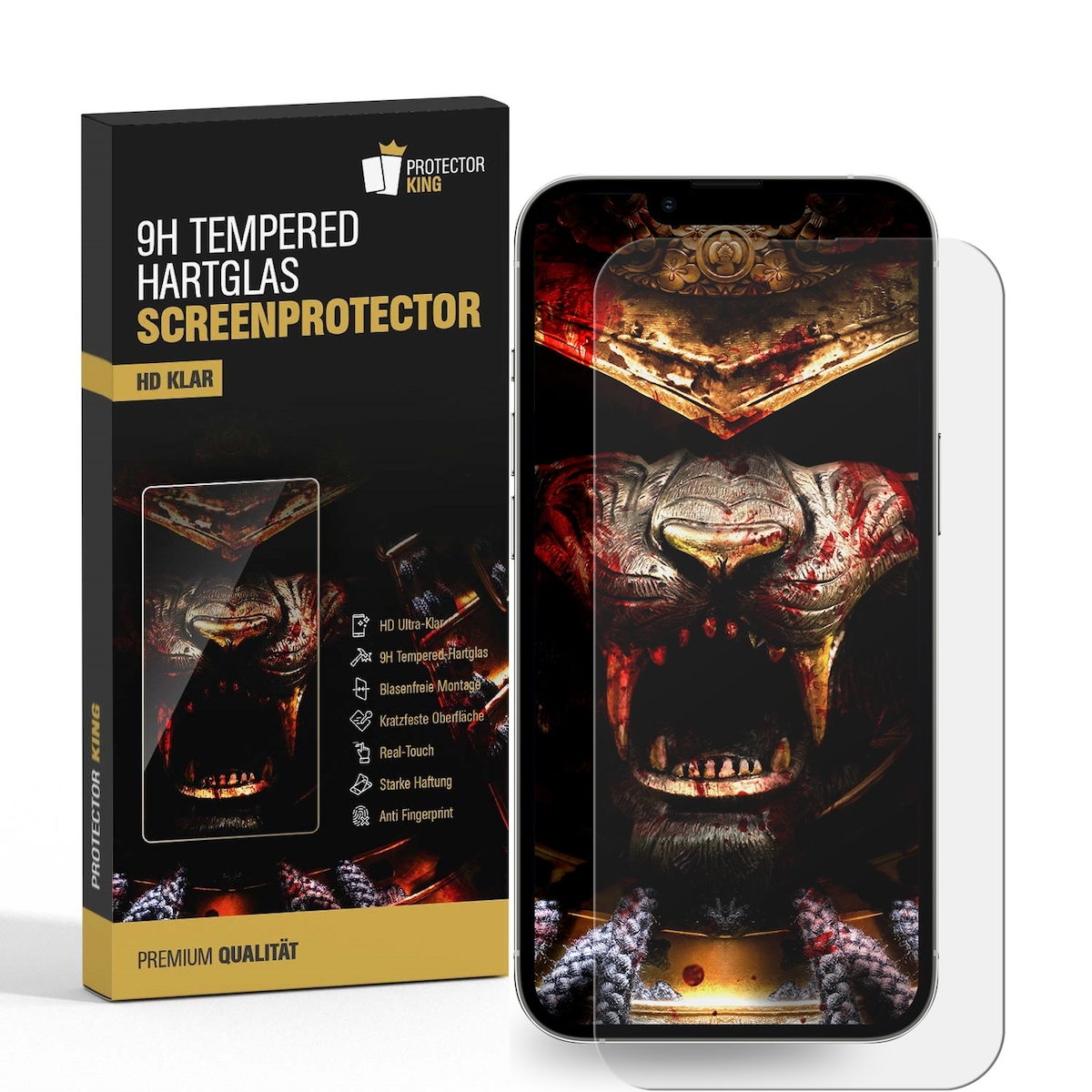 6x 9H Panzerglas für iPhone 16e HD KLAR echtes Tempered Glass Panzerfolie Displayschutz Schutzglas Hartglas Schutzfolie Screen-Protector