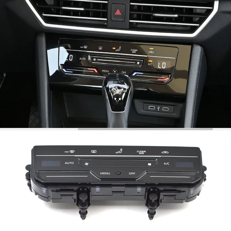 OEM 2ZONE Touchscreen-Klimaanlagenbedienfeld 3CC 907 044 L/BK 2-Zonen-System für VW MQB Golf T-Roc Tiguan Arteon Jetta Atlas Image