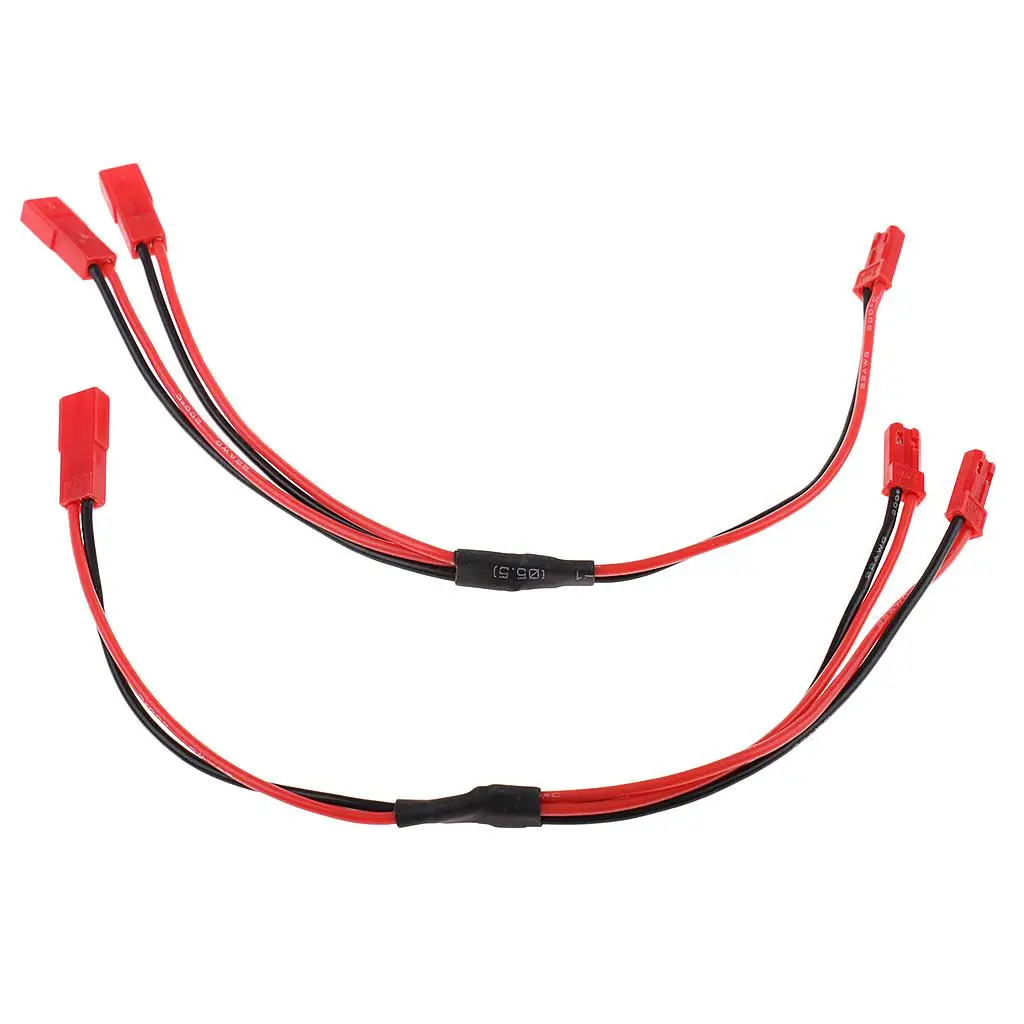 Rc JST Y Parallel-Adapter, Splitter 1 Stecker auf 2 Buchsen und 1 Buchse auf 2 Stecker Image