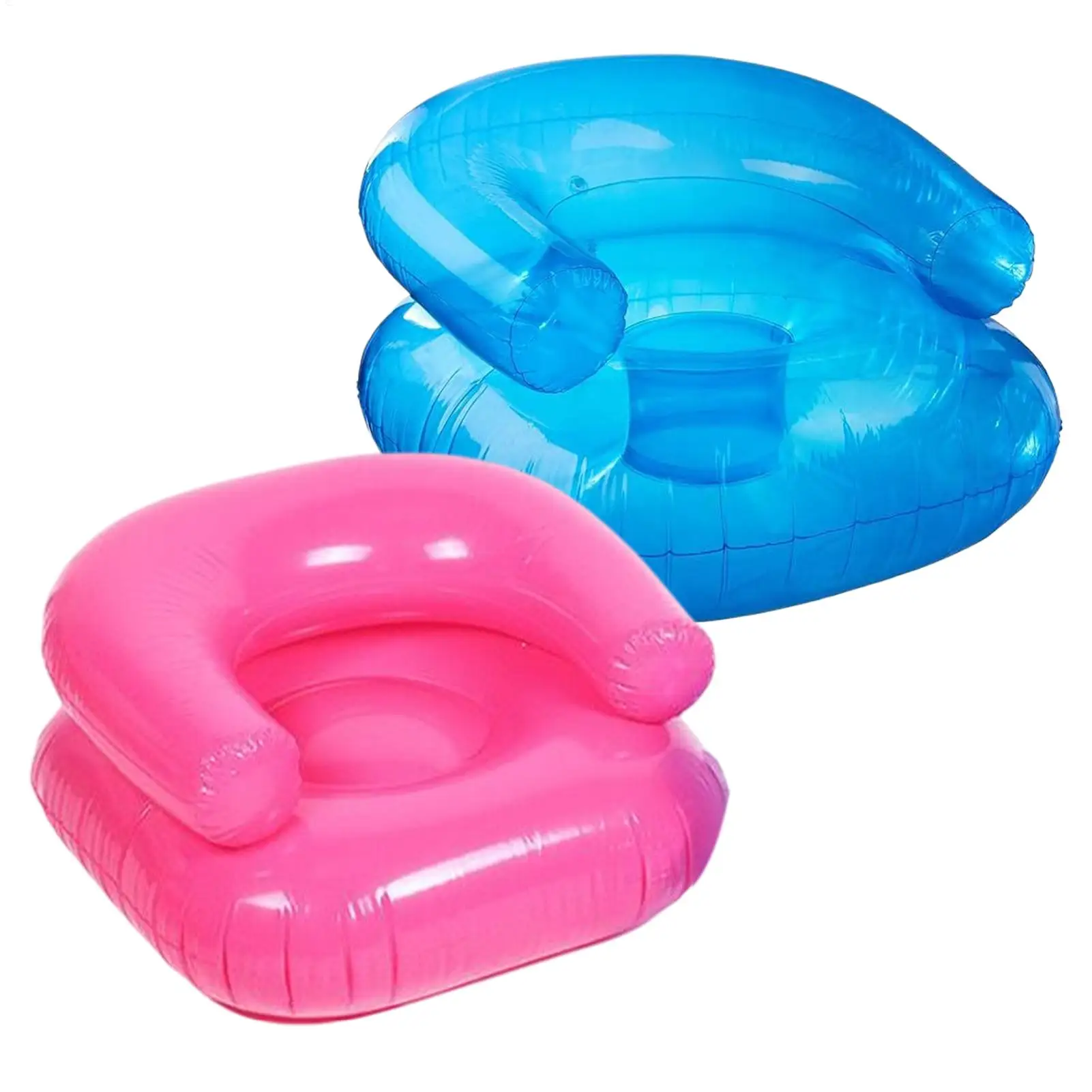 Tragbares aufblasbares Sofa-Pool, wasserdichter aufblasbarer Booster-Sitz für Kinder, aufblasbarer Booster-Sitz mit 220 Pfund Tragfähigkeit Image