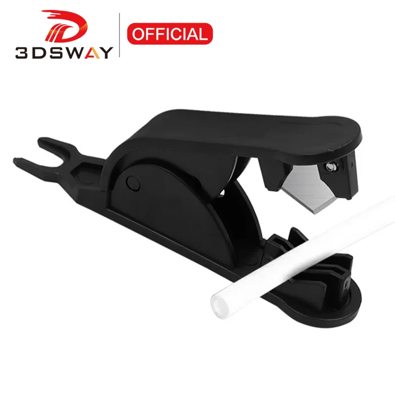 3DSWAY 3D Drucker Teile PTFE Rohr Cutter Mini Tragbare Rohr Cutter klinge Rohr Nylon PVC PU schneiden werkzeuge filament zubehör Image