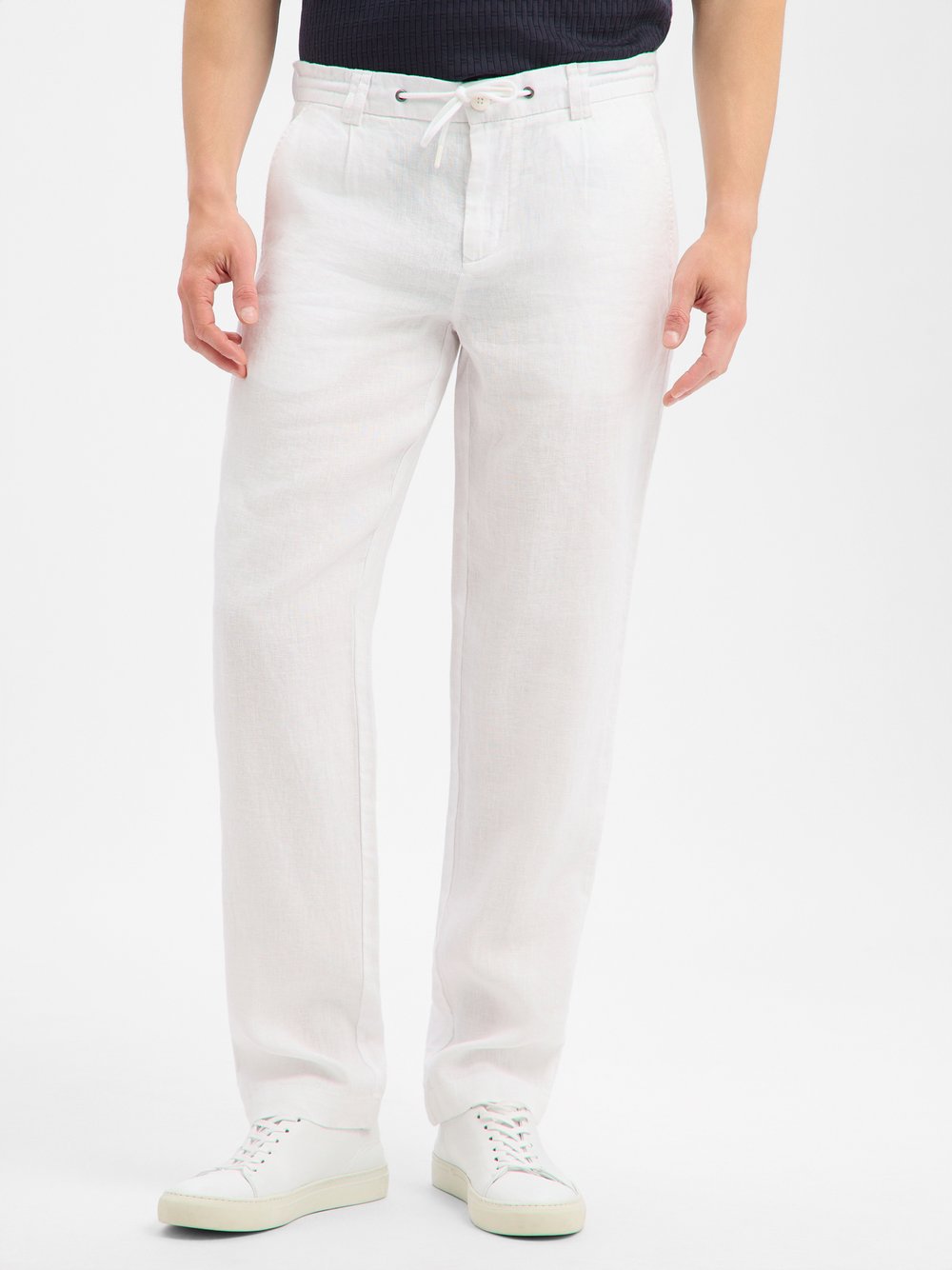 Nils Sundström Leinenhose Herren weiß, XL Image