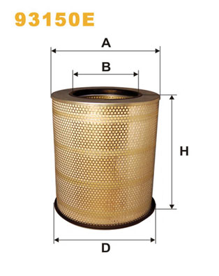WIX FILTERS 93150e für Volvo Image