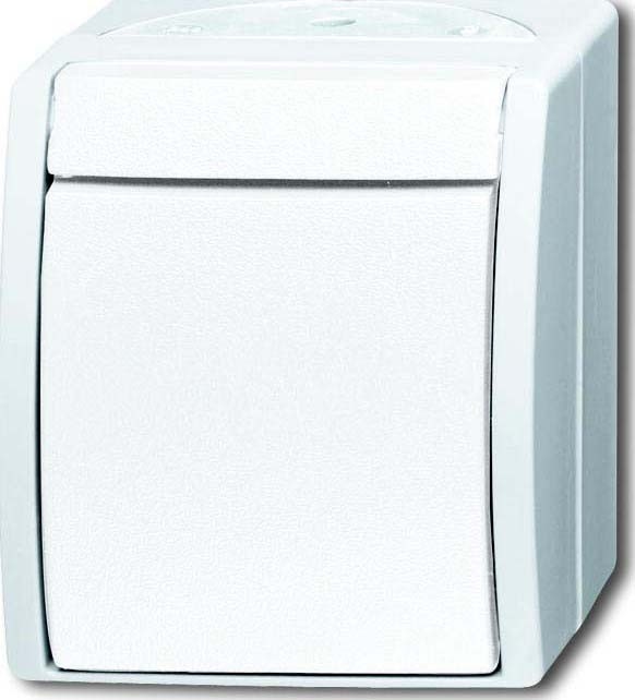 Busch-Jaeger Kreuzschalter 2601/7 W-54 2CKA001085A1620 Image