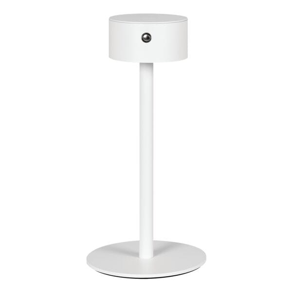 Hansa Tischleuchte »Flare Ombre« weiß kabellos 25 cm 4000K weiß, 12x25x12 cm