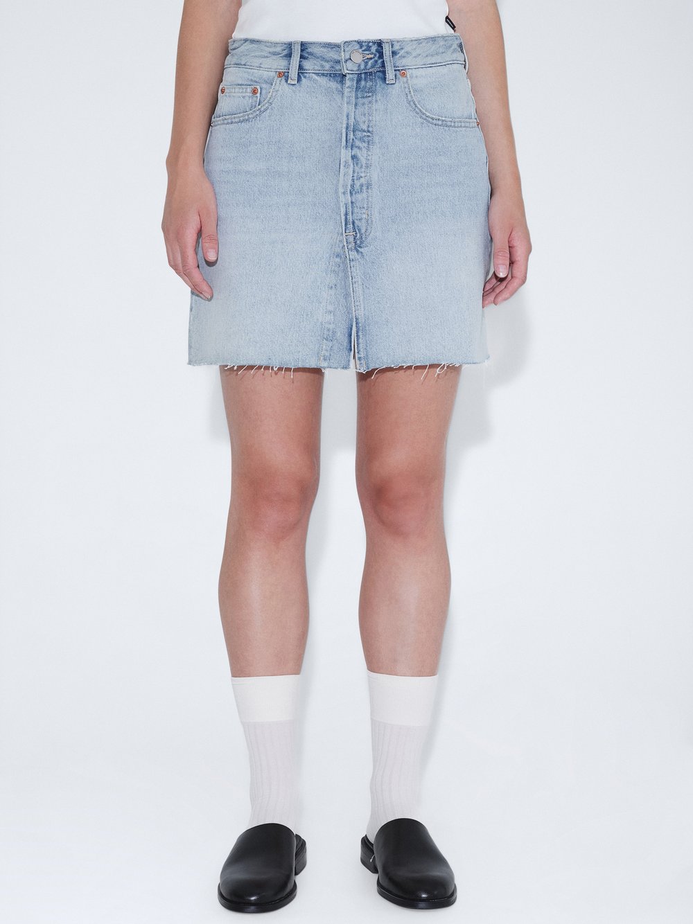 Dr. Denim Rock – Ara Skirt Damen bleached, XS