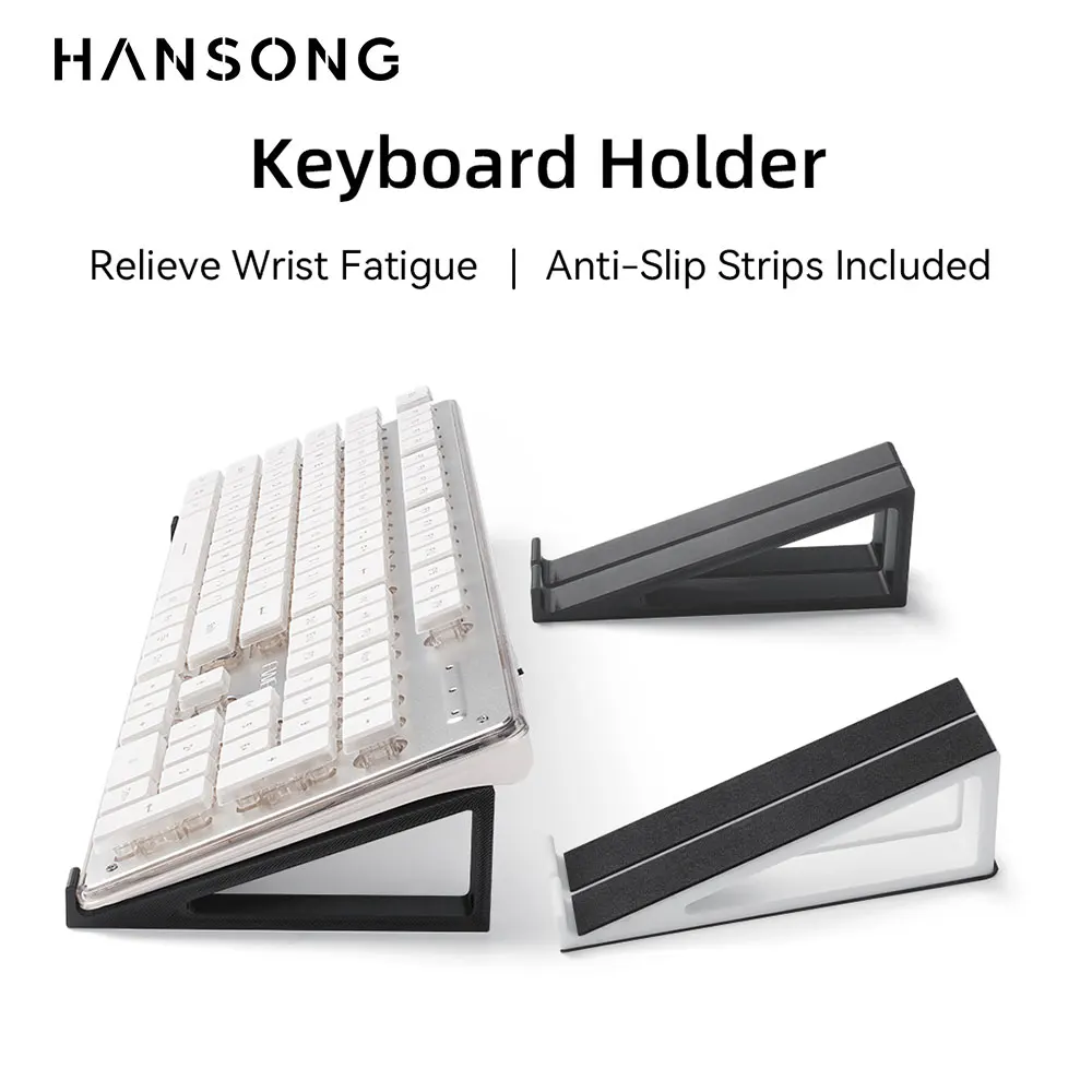Großhandel Erhöhter Tastaturständer Tastaturhalterung Zubehör Kunststoff Computer-Tastaturerhöhung Professioneller Tragbarer Halter Image