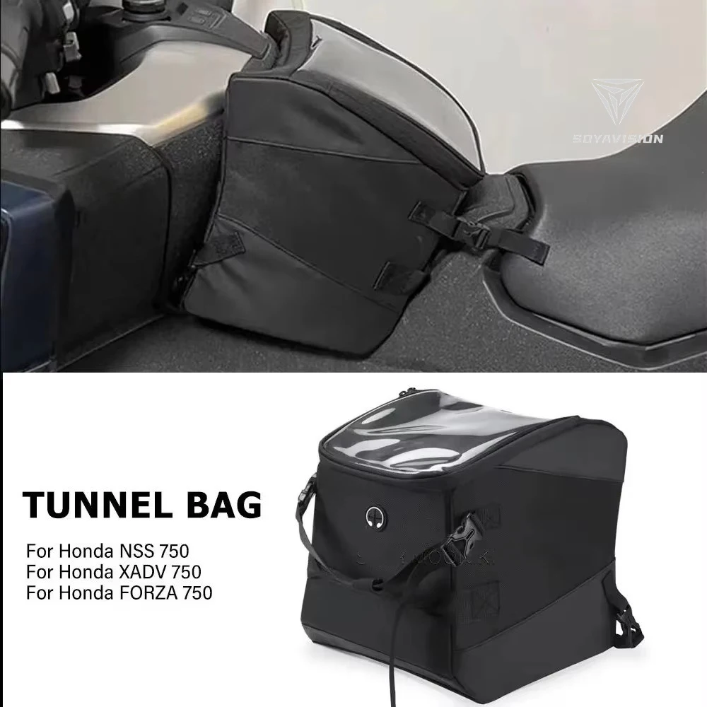 Wasserdichte Motorrad-Tanktasche für Honda Xadv 750 X Adv 750 NSS FORZA 750 FORZA750 NSS750 Aufbewahrungstasche Tunnel-Tasche Image