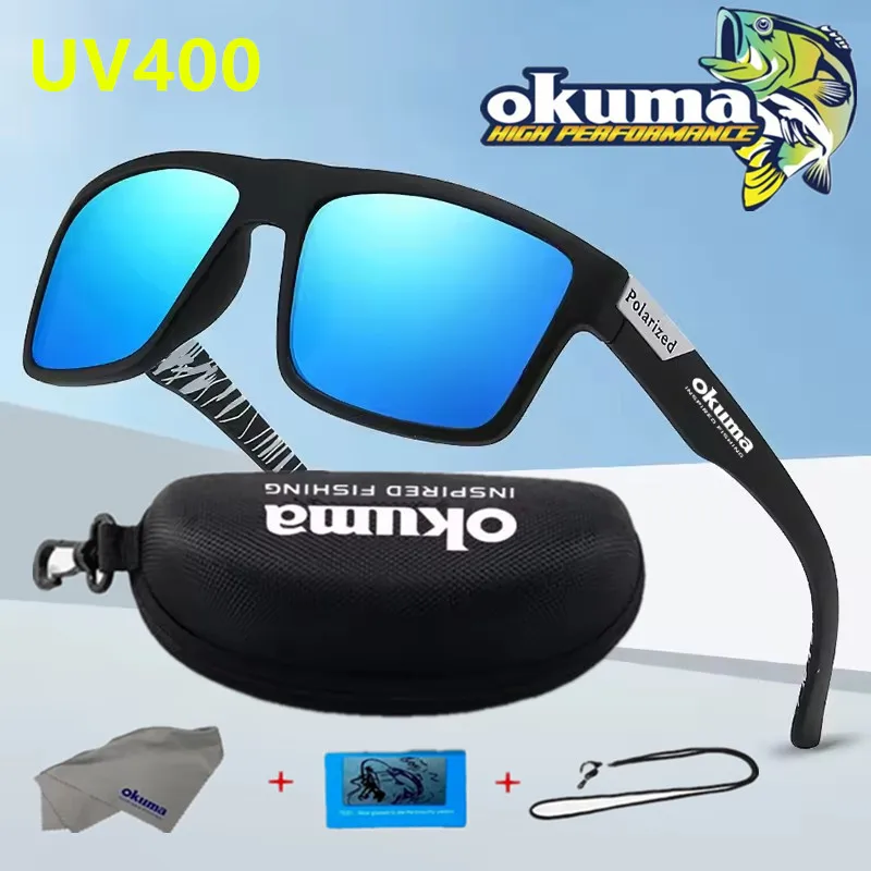 Okuma Polarisierte Sonnenbrille UV400 Angelbrille für Herren Damen Outdoor-Sport Radfahren Jagd Autofahren Image