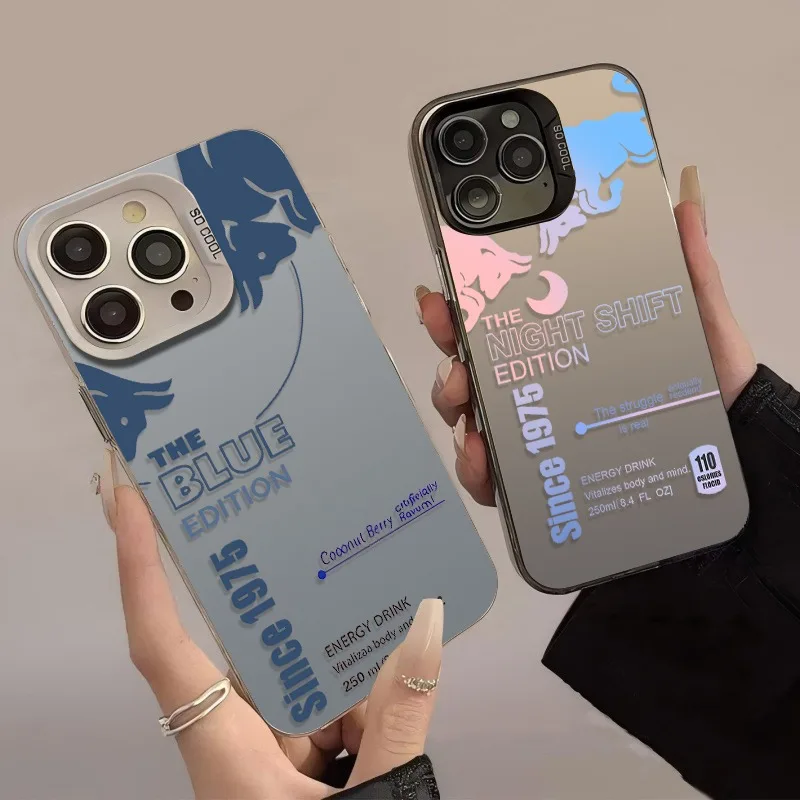 Beliebte Mode R-Red Bull Handyhülle für iPhone 17 17e 16e 16 15 14 mini Pro Max X XR XSMAX Air Plus Sturzsichere Matte Rückseite Image