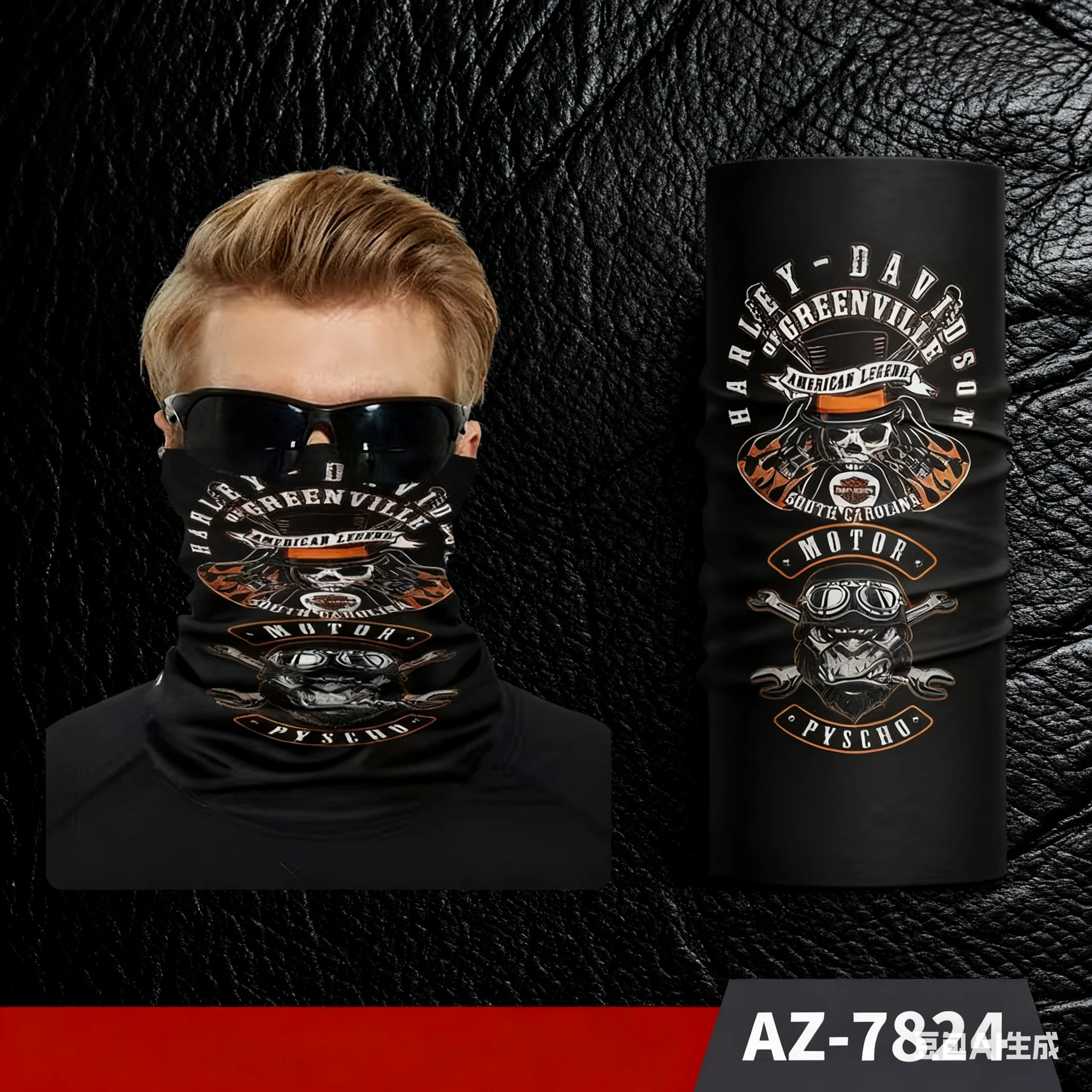 Motorrad Styling Outdoor Sonnenschutz Hals Abdeckung Schal Radfahren Reiten Maske Staubdicht Sport Schnell Trocknend Für Harley Davidson