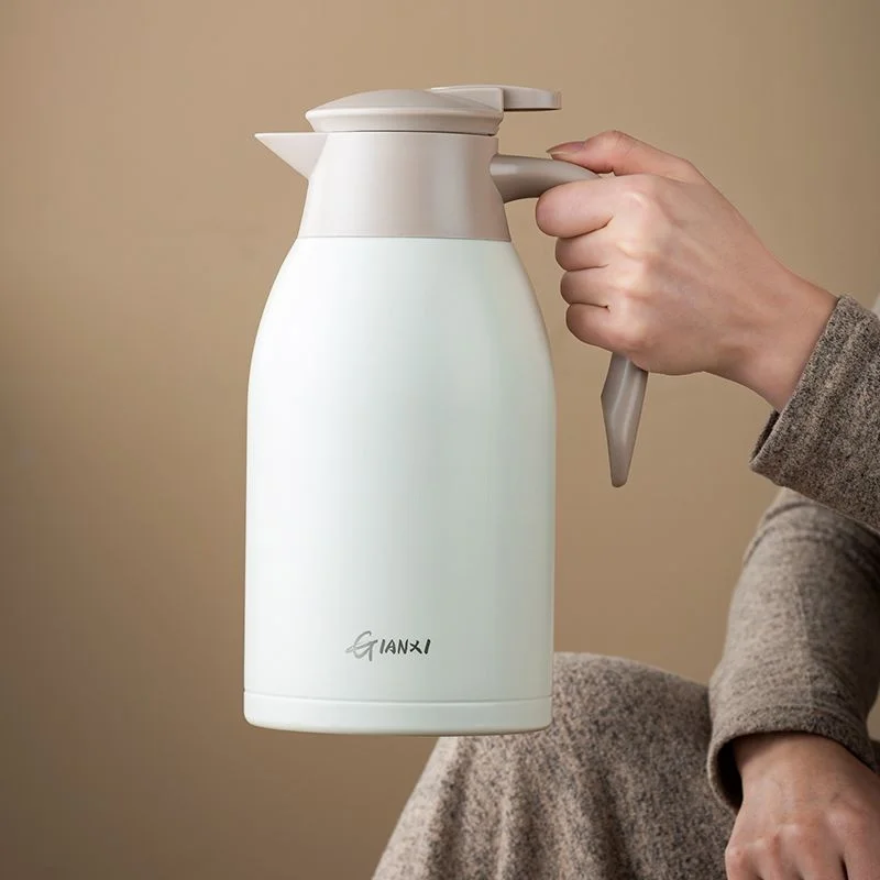 Gianxi 2000ml Wärme isolation stopf kalte Flasche große Kapazität nach Hause Kaffeekanne Teekanne Vakuum flasche Wasserkocher warmer Wasserkocher Image