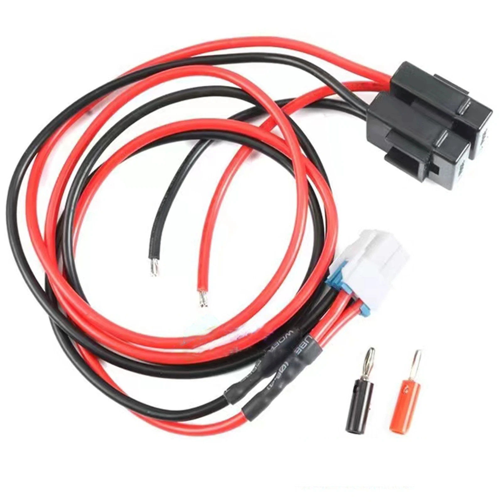 4-poliges 12 AWG DC-Kurzwellen-Radio-Netzkabel für Yaesu FT-450D FT-950 FT-991 FT-891 FTDX-1200 Kurzwellen-Radiosender Image