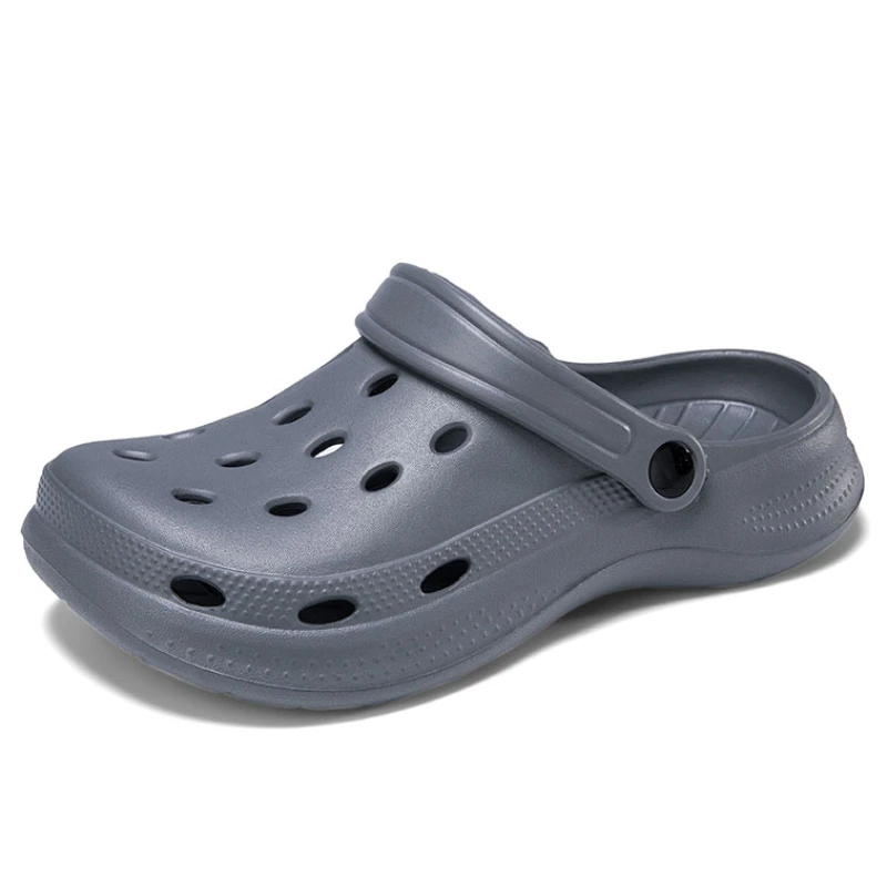 Sommer Herren Clogs Sandalen Herren und Damen Freizeit Hausschuhe Strand Rutschen Hausgarten Schuhe Outdoor Sandalen Plus Größe 46 47 48