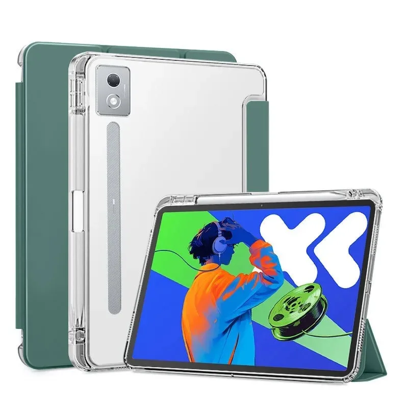 Für Lenovo Xiaoxin Pad Pro 2025 Hülle 12,7 Zoll TB373FU Faltbarer Ständer Smart Cover Stifthalter Funda Idea Tab Pro TB375FC 12,7" Tablet-Hülle Image