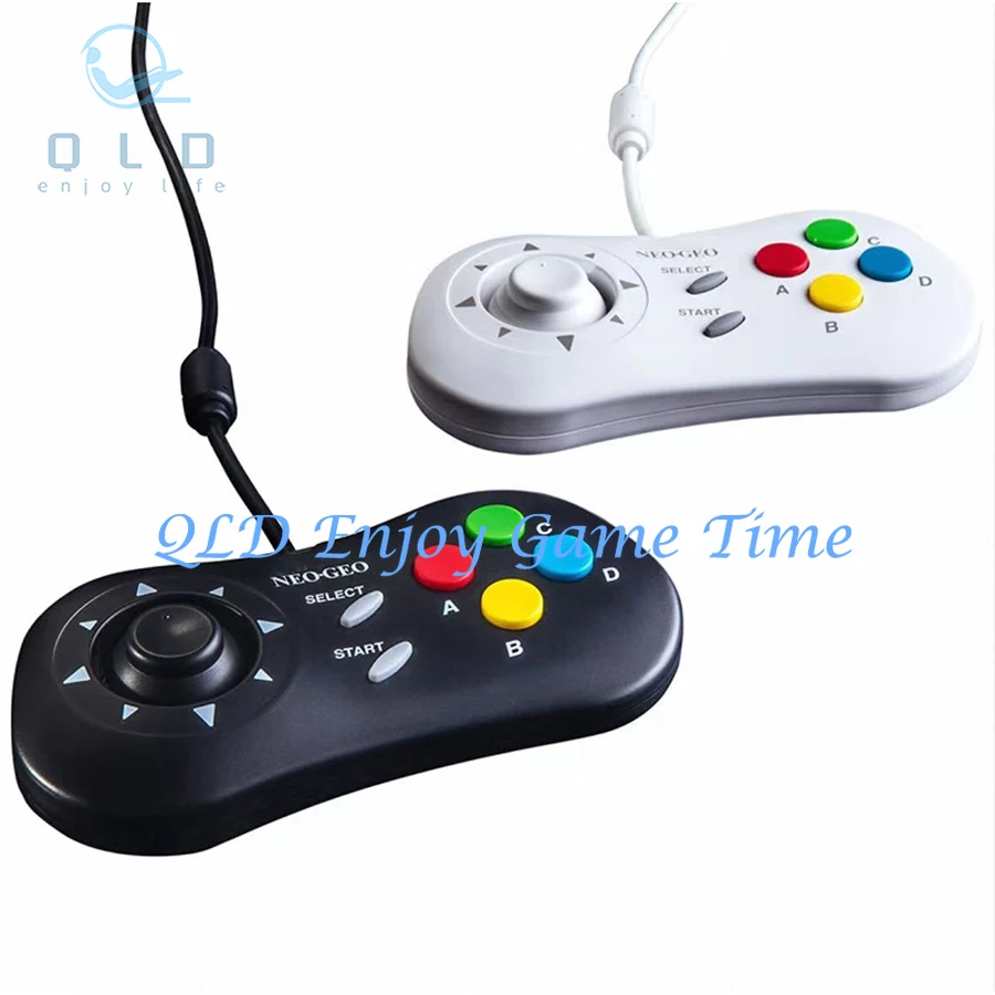 2PCs of Original NEOGEO MINI Gamepad Controller, MVS Retro ARCADE Mini Video Game Pad Game Handheld, for 40th Anniversary