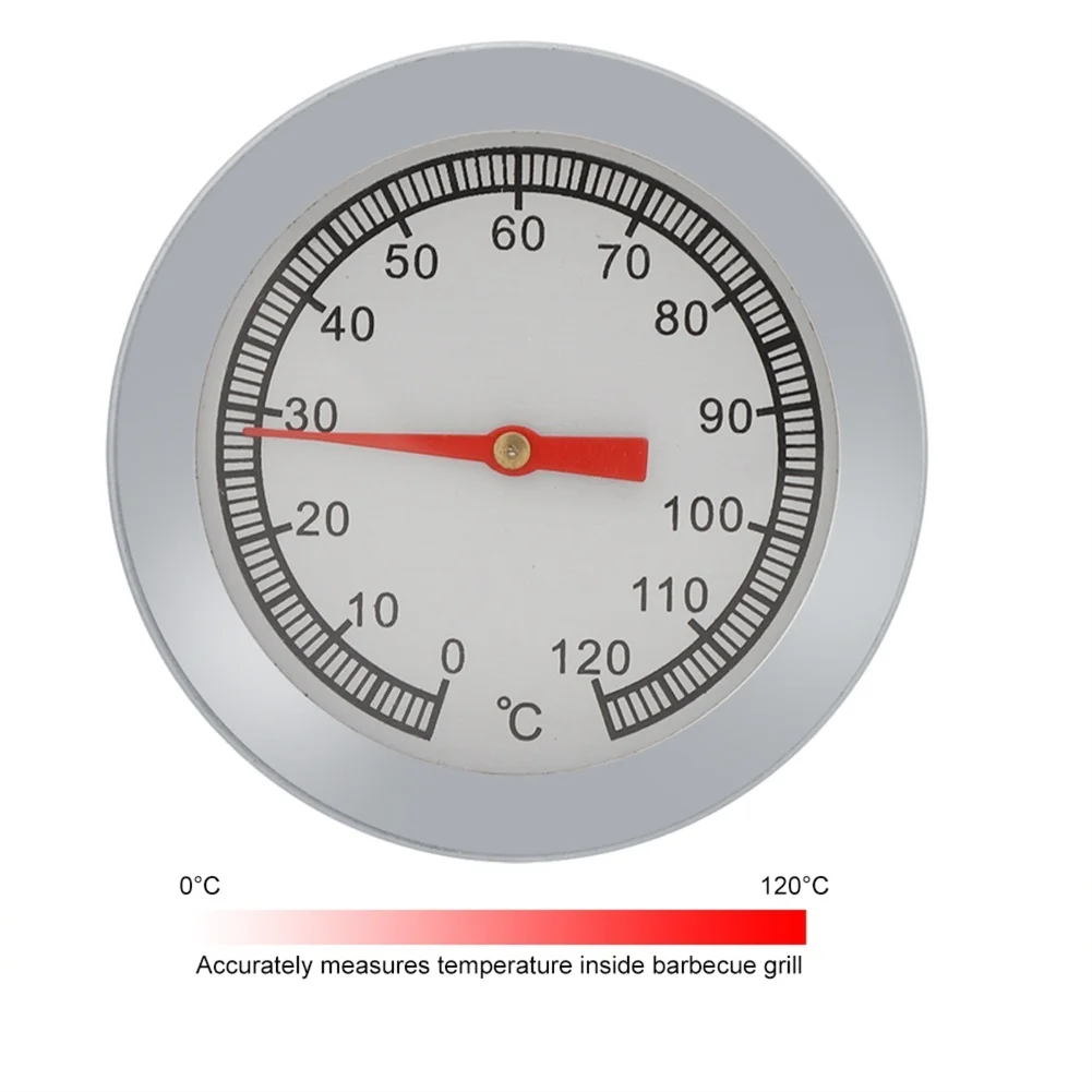 0-120 Celsius Schnell ablesbares Küchenthermometer, Back- und Kochwerkzeug für den Haushalt, Temperaturanzeige für Ofen, Grill und BBQ Image