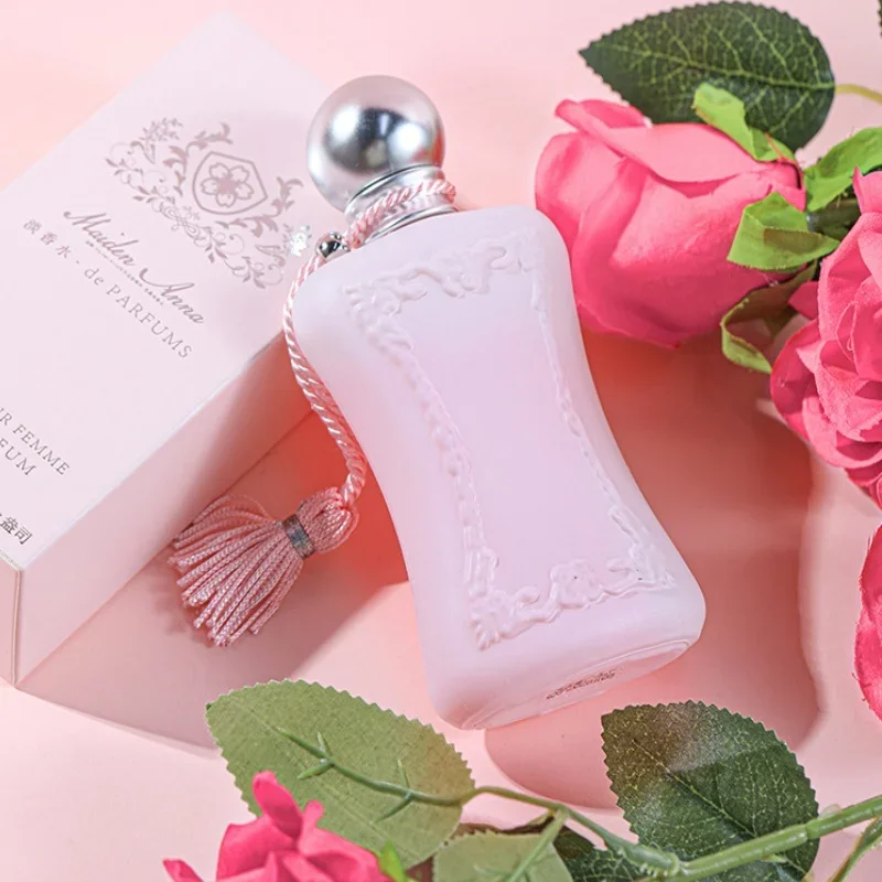 Parfum Maidden pour homme et femme 75ml, parfum longue durée, senteur florale fraîche, eau de toilette, romance, parfums féminins élégants, spray