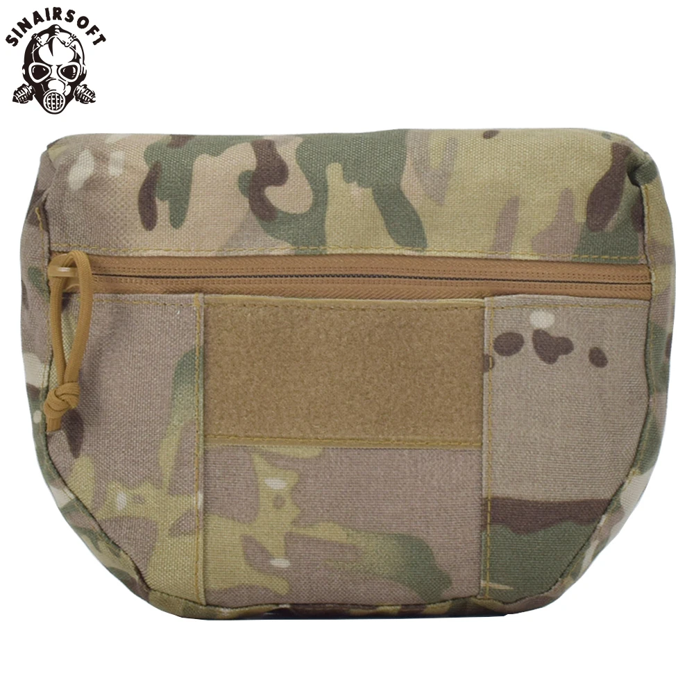 Taktische Molle Chest Rig Drop Dump Tasche Tasche Für CRM CRX D3 Weste Rüstung Träger Lagerung Jagd Zubehör Image
