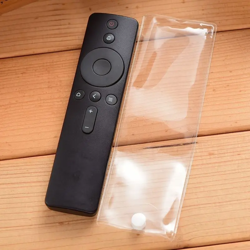 5 Stück transparente Universal-Fernbedienungsabdeckung, staubdicht, praktische Hülle, Schutzhülle für Klimaanlage/TV-Fernbedienung Image