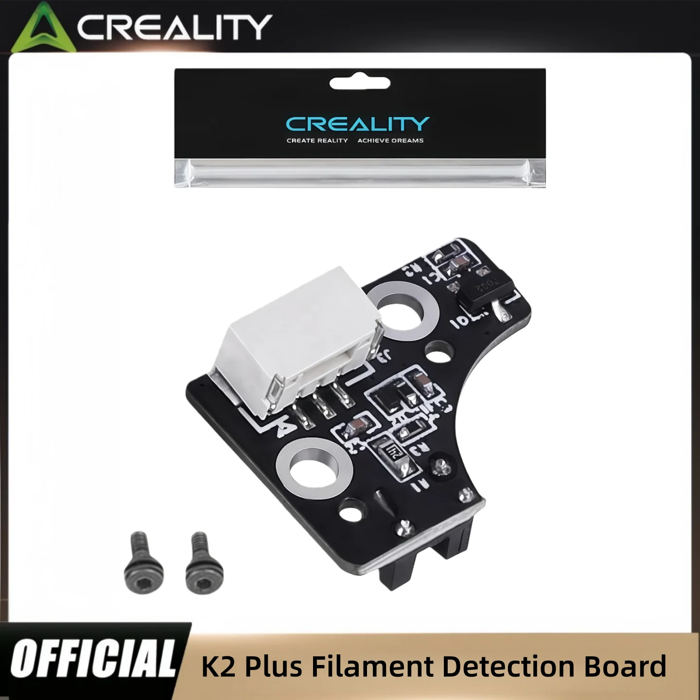 Creality Offizielles K2 Plus Filament Detection Board Photoelektrisches Filamentbruchsensormodul für K2 Plus Combo/K2 Pro/K2 Image