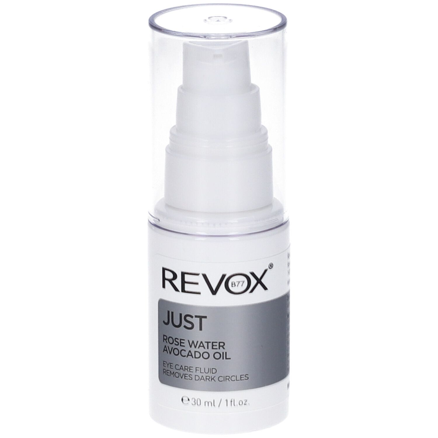 Revox B77 Just Fluido Contorno Occhi all'acqua di Rose e all'olio Avoc