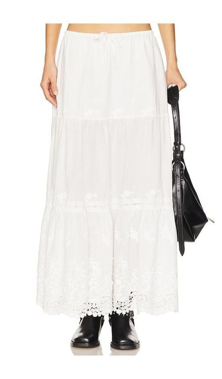 Midi Pull On Skirt