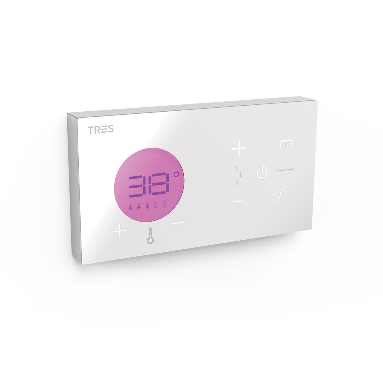 Tres Elektronische 2 Wege Thermostat Unterputz System Shower technology , 49286299 49286299 Image