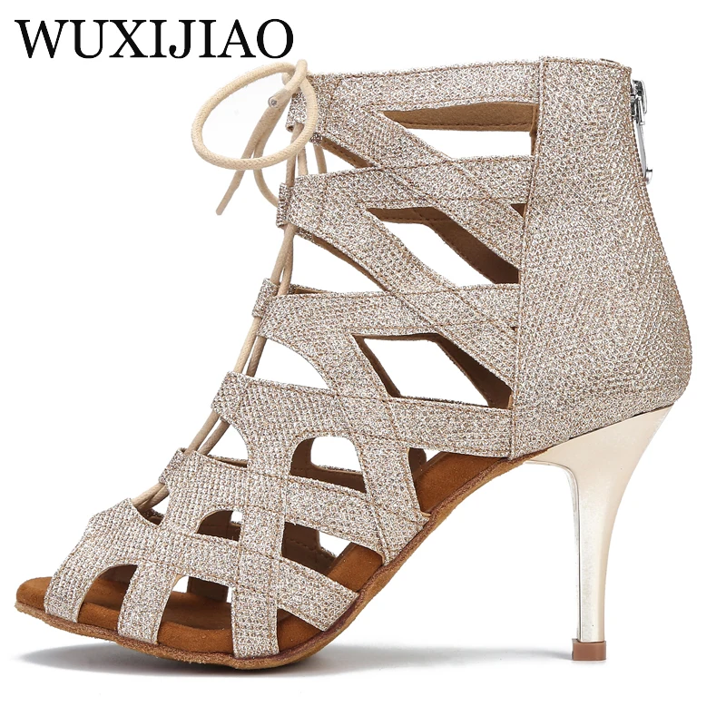 Flash Gold Latin Dance Schuhe Weibliche Ballroom Dance Schuhe Salas Tango Tanz Schuhe Walzer Pole Dance Schuhe frauen Schuhe