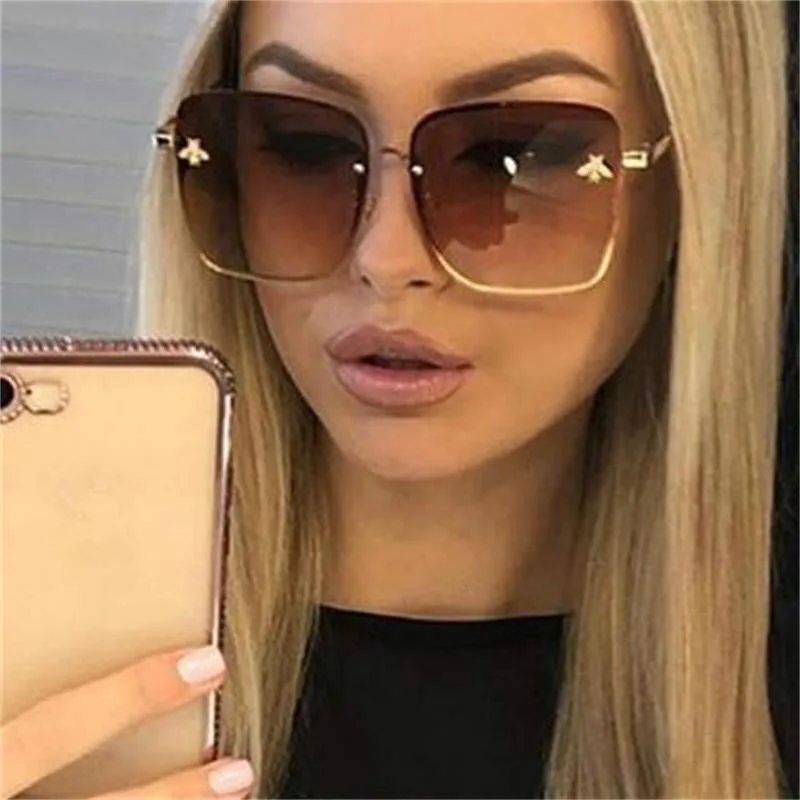 2021 frau Luxus Marke Designer Mode Unisex Sonnenbrille Hohe Qualität Sonnenbrille Brillen Damen Weibliche Gläser Image