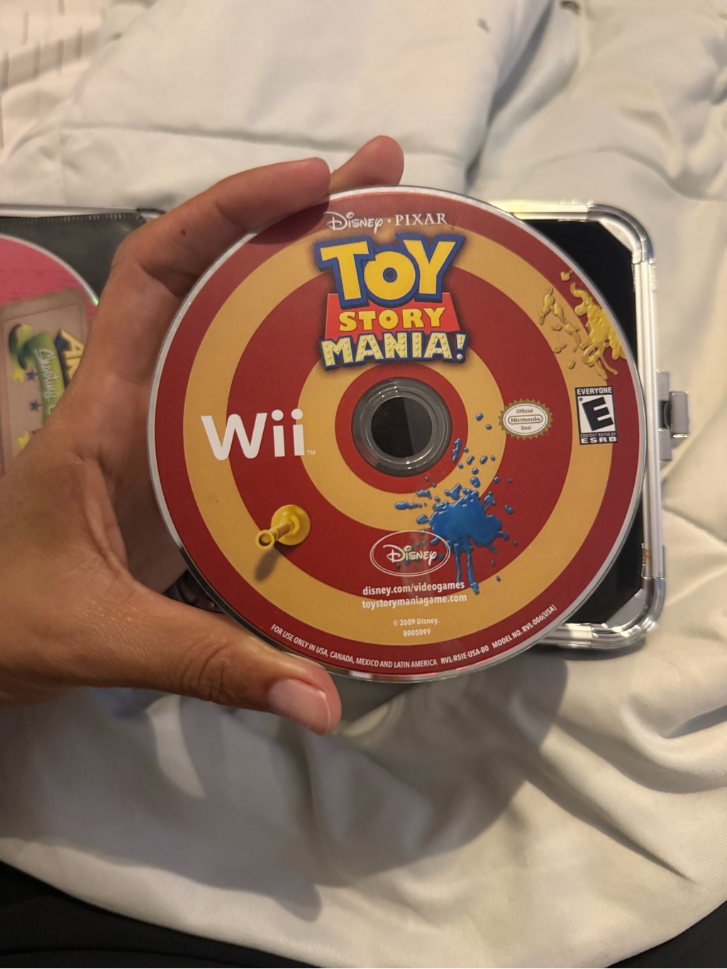 Disney Video Games & Consoles | 3 For $15 Disney Toy Story Mania! Wii Game Disc - Red, Yellow & Blue | Color: Red/Yellow | Size: Os
