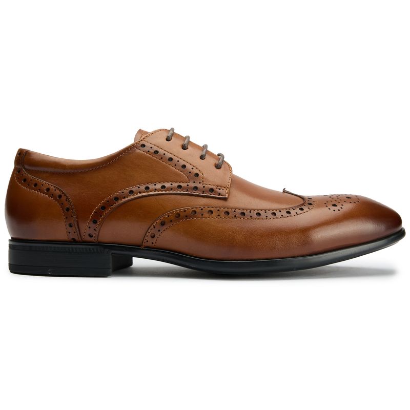 Sole Ldn Wide Fit Brogue Schuhe EU 43 / UK 9