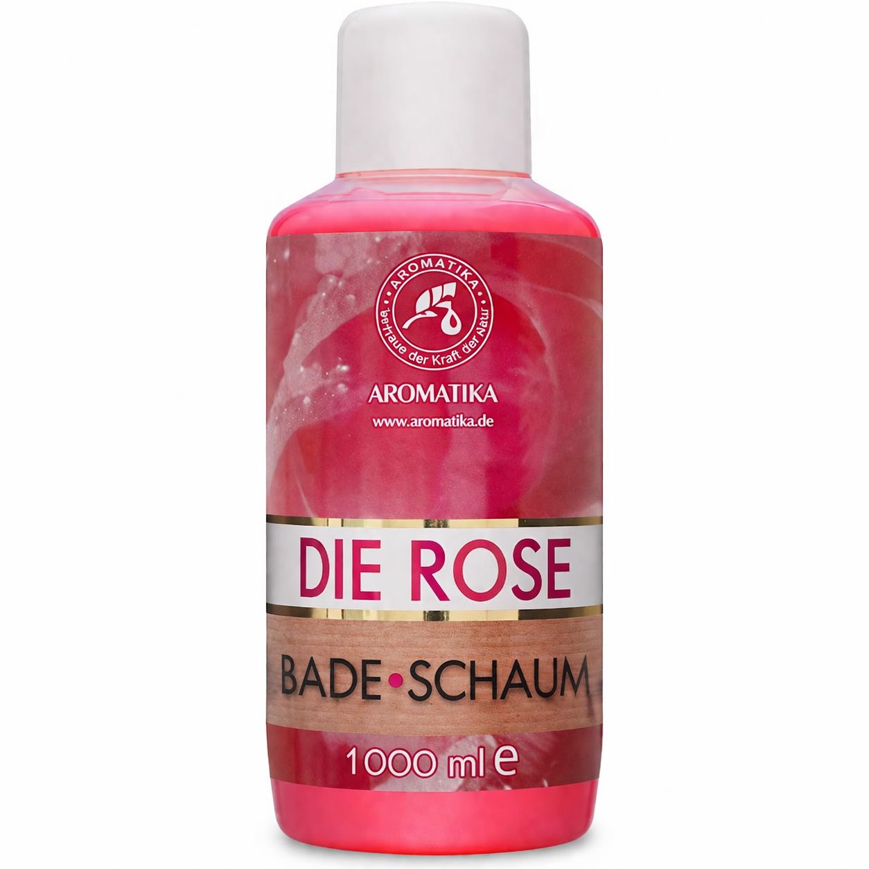 AROMATIKA Schiuma da bagno alla rosa 1000 ml