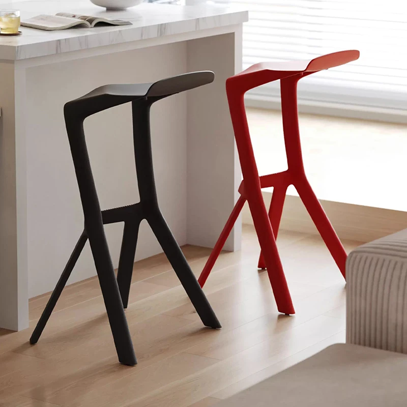 Nordic Bar Stuhl Moderne Kunststoff Wohnzimmer Möbel Stühle Hohe Qualität Zubehör Bar Stuhl Kreative Design Dekor Stühle