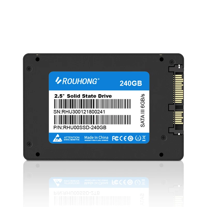 2,5 SATA3 SSD 128 GB 120 GB 256 GB 240 GB 512 GB Festplattenscheibe Internes Solid-State-Laufwerk 128 GB für Laptop-Desktop Image