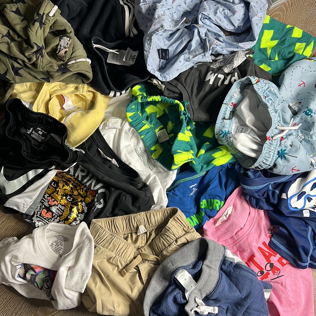 Nike Shirts & Tops | Adidas, Nike, Carter’s, Gap, Etc Assorted Boy 4-6 Clothes Bundle 16 Pcs | Color: Black/Blue | Size: 4-6