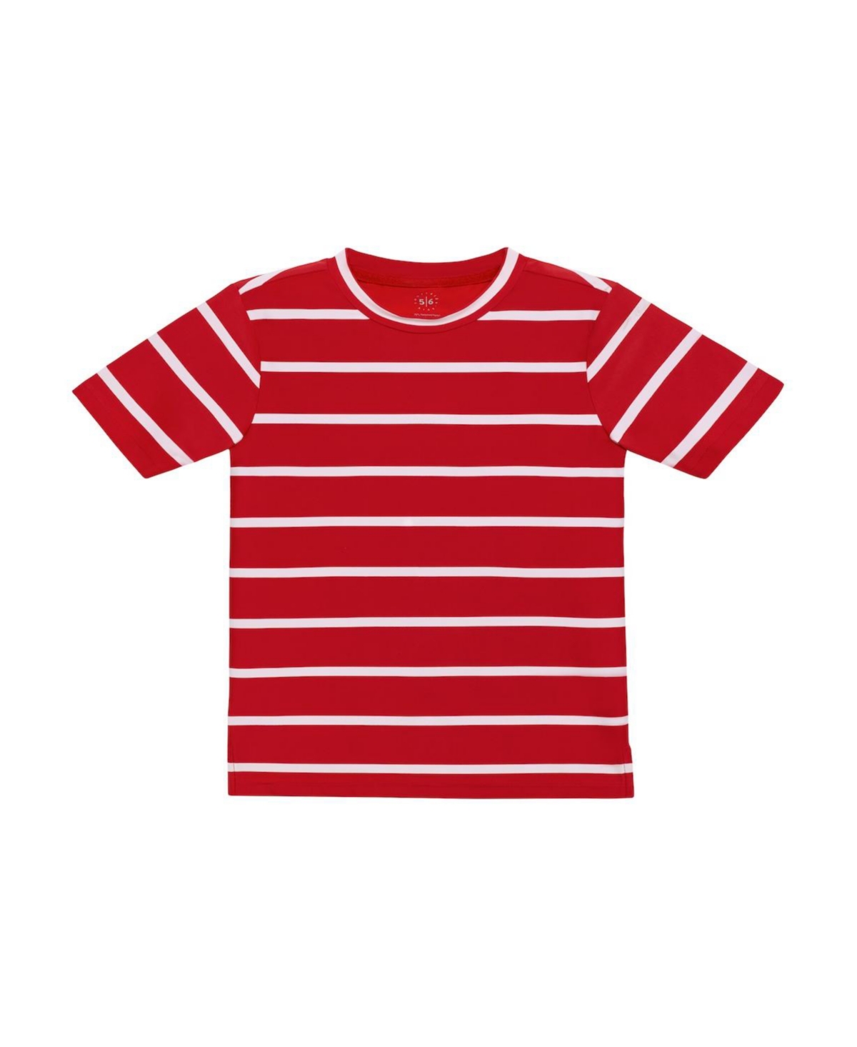 Courtside Kids Boys' Practice Shirt - Little Kid, Big Kid - Red White Stripe