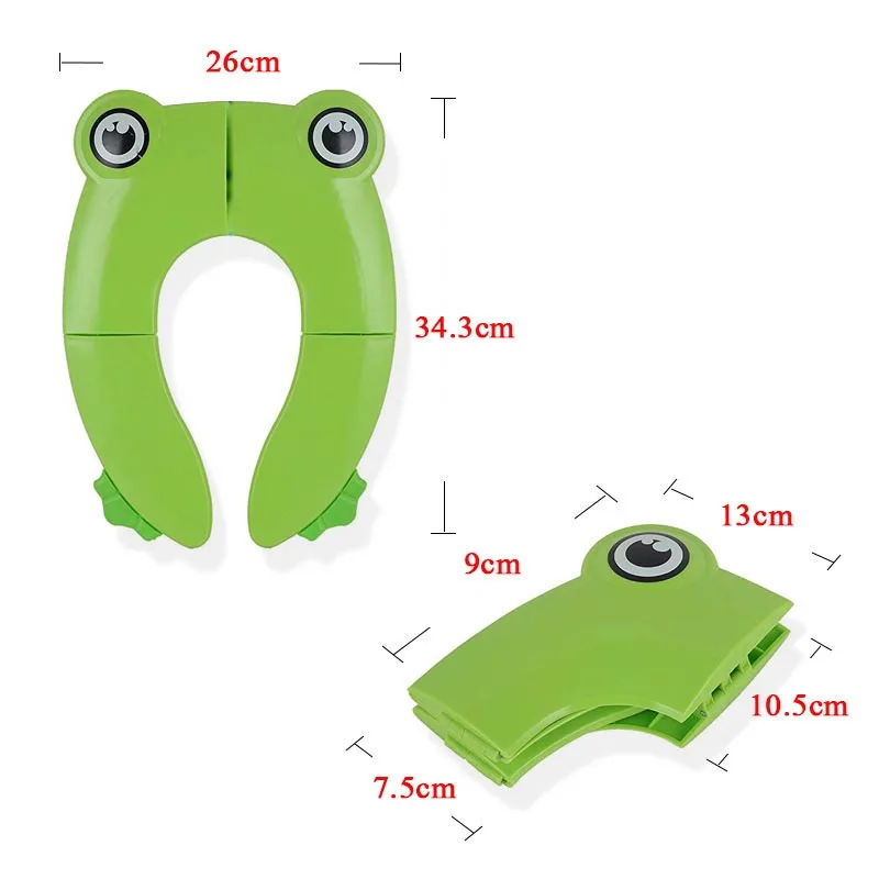 Kinder tragbare Reise Töpfchen Sitzpolster Baby klappbare Toilette Training Sitz bezug Kleinkind Urin Assistent Kissen Kinder Topf Sitzer Image