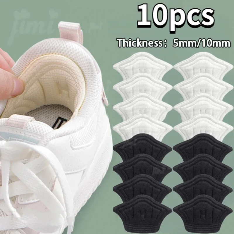 5 Paar Einlegesohlen für Schuhe Patch Fersen polster für Sportschuhe verstellbare Größe Fuß polster Einlegesohle Fersen schutz Rücken aufkleber Schuh polster