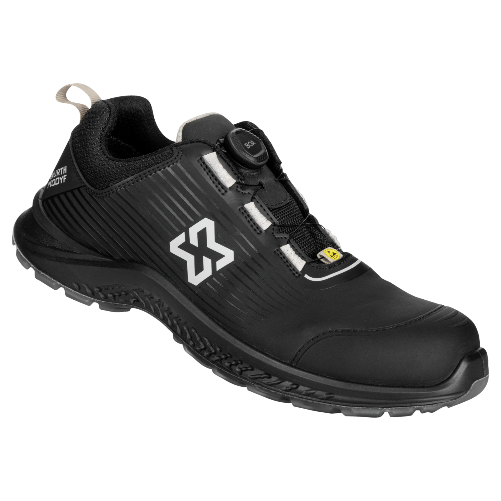 Chaussures de sécurité basses FADE BOA S3S noires/grises