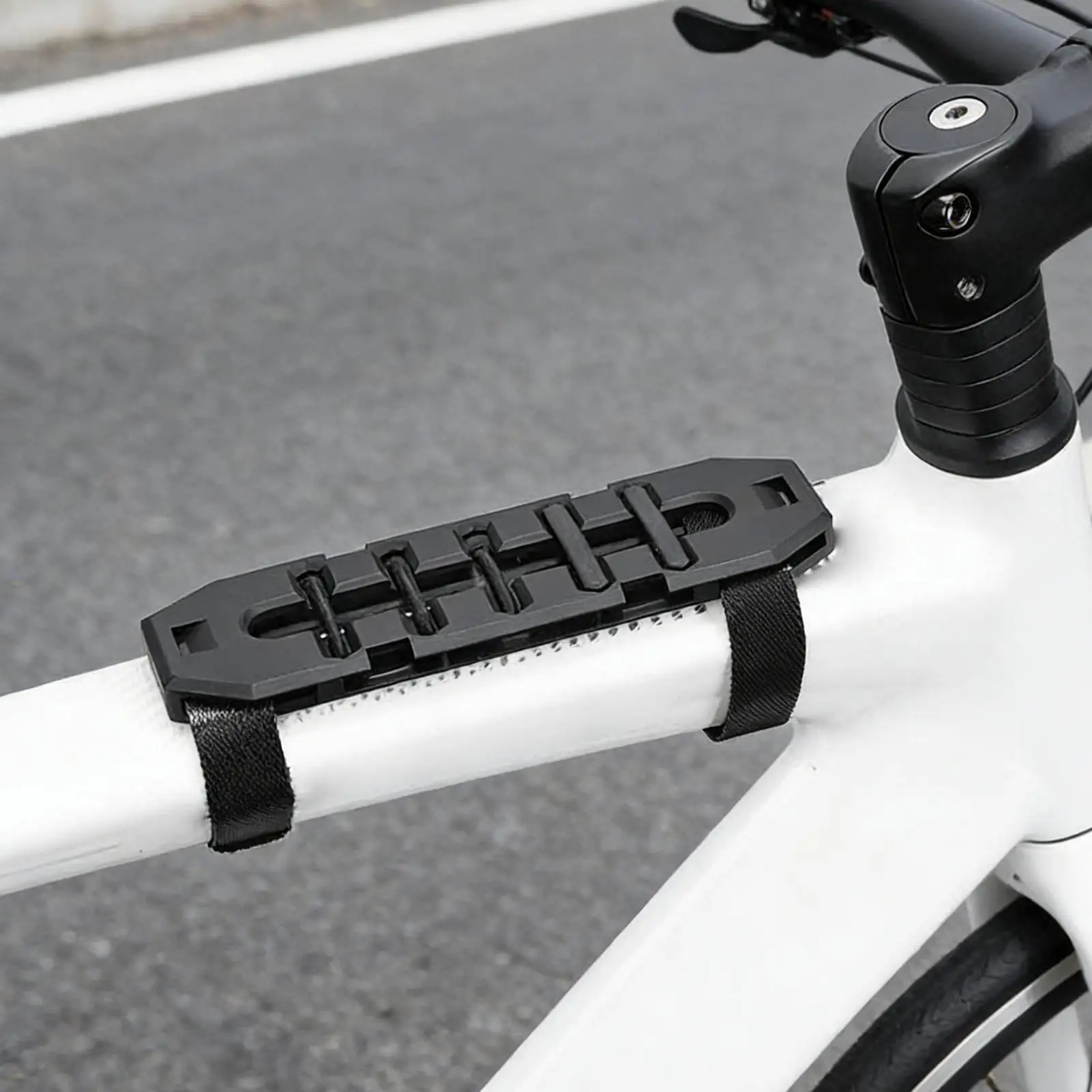 Energiegel-Halter für Rennräder, stabiler, tragbarer Anti-Drop-Ständer mit elastischen Schnallen, Fahrradzubehör für Camping und Outdoor Image