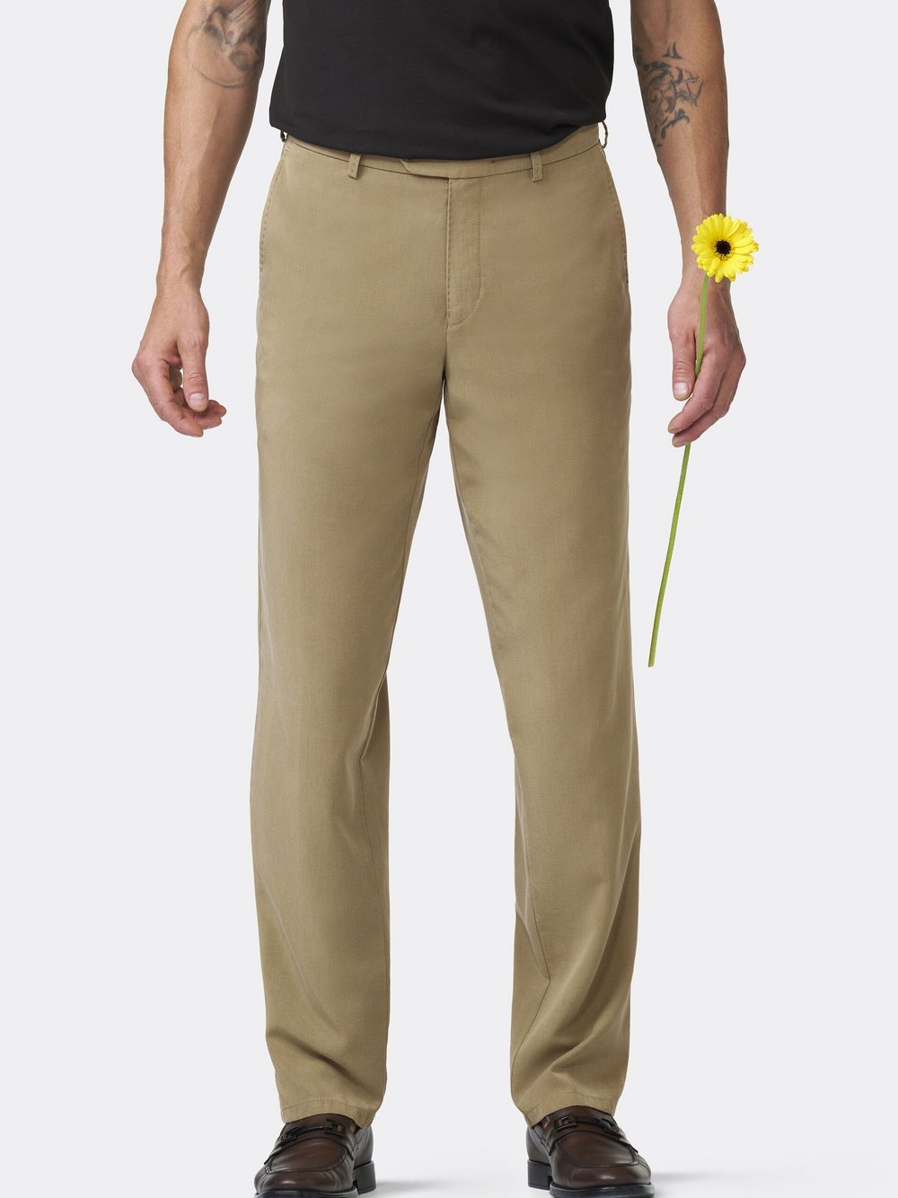 MMX Chino Herren sand, 34-32 Image