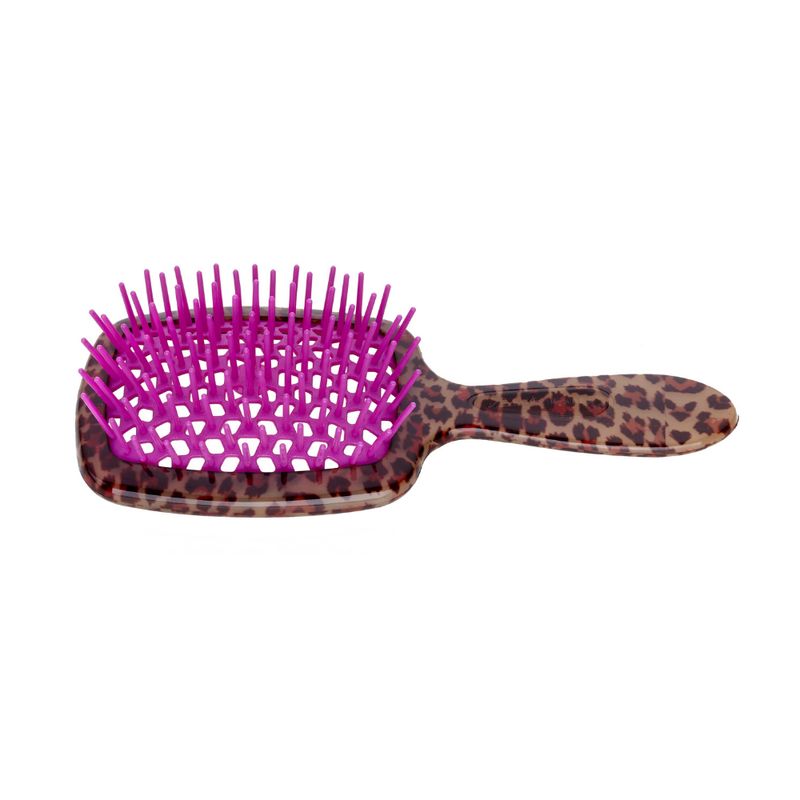 Janeke Superbrush piccola leopardata fucsia 1 pz Spazzola